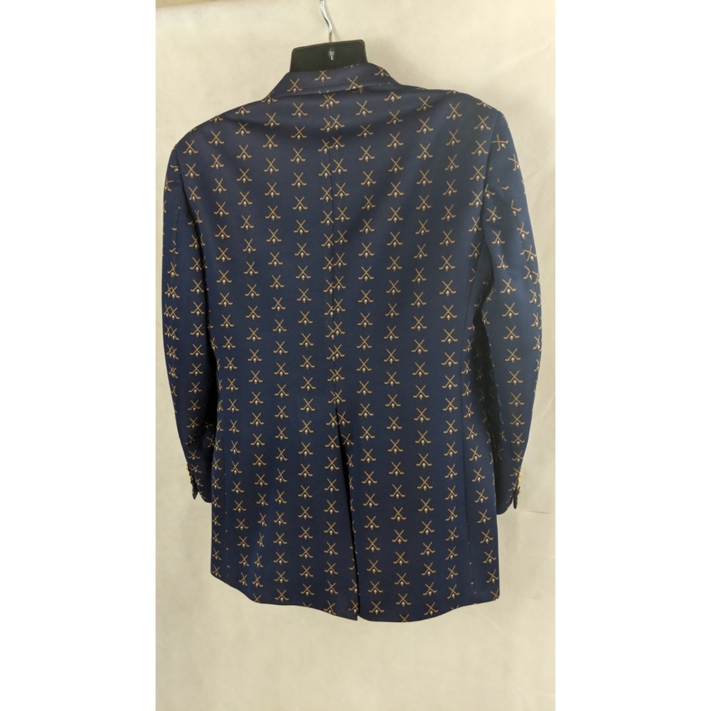 70s Vintage Wide Lapel Mens Polyester - Picture 2 of 8